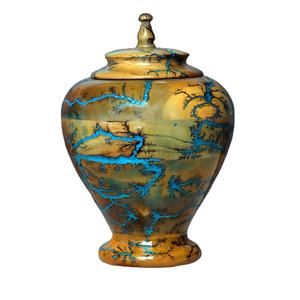 Handmade Fractal Burning Urn Ashes Beautiful Cremation <b>Memorial</b> Human Ashes <b>Pet</b> <b>Box</b> <b>for</b> Your Loved One - Product Image 1