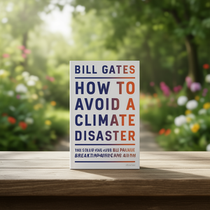 How to Avoid a Climate Disaster by Author Bill Gates Paperback Custom Softcover <b>Book</b> Printing - Product Image 1