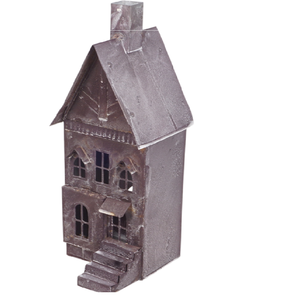 Casa para Pájaros de Metal Galvanizado Hecha a Mano, Personalizada y Creativa, Adorno Navideño Metálico - Decoración Moderna y Ecológica de Fábrica, Color Personalizado - Product Image 6