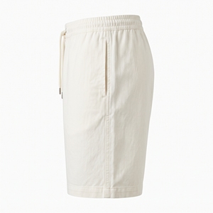 <b>Men's</b> Summer Woven Drawstring Solid Mid Waist Casual <b>Shorts</b> <b>Tailored</b> OEM ODM Wholesale Factory Private Label Low MOQ - Product Image 2