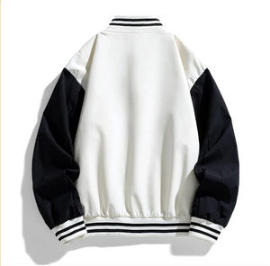 Blousons Bomber Personnalisés en Nylon et Polyester, Blouson Aviateur Imperméable Épais pour Homme, Veste en Satin pour l'Hiver - Product Image 6