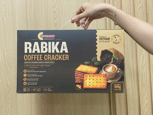 กล่องของขวัญที่ระลึกสุดหรู! ราบิก้า 960 กรัม ขนมปังกรอบรสกาแฟแท้ |   อาราบิก้า โรบัสต้า ทรีทส์ - ราคาโรงงานวิธาโก - Product Image 5