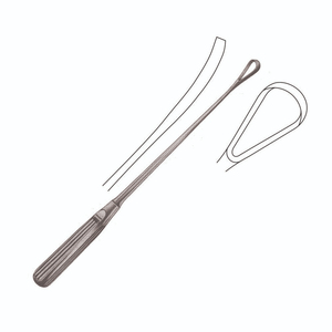 Curettes utérines Sims, instruments chirurgicaux gynécologiques en acier inoxydable, manuels, à source d'alimentation manuelle - Product Image 3