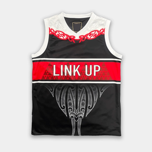 Maillot de basketball réversible personnalisé, uniforme double face par sublimation, noir et blanc, tenue d'équipe, vente en gros OEM - Product Image 3