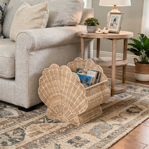 Panier décoratif en rotin tressé de haute qualité, style farmhouse, pour cuisine, salle de bain, salon, en provenance du Vietnam - Product Image 4