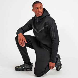 Traje Deportivo Personalizado al por Mayor, Ropa Deportiva Personalizada para Hombre, Traje Deportivo para Correr, Material Spandex y Algodón - Product Image 3