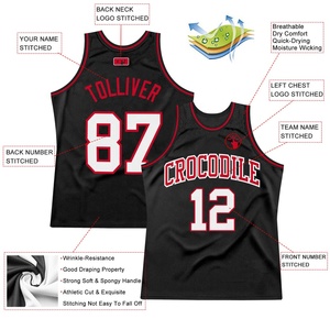 Custom TriPro Sports Mesh Basketball Jersey Sleeveless Sports <b>Shirt</b> 100% <b>Polyester</b> Sublimation Quick Dry Teamwear for Summer - Product Image 2