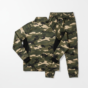 Conjunto de Chándal de Fútbol Estampado Premium Antipilling con Pantalones Cónicos para Entrenamiento, Patrones Personalizados, Ligero - Product Image 3