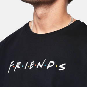 Camiseta de Manga Corta Extra Grande con Logotipo Personalizado, 250GSM 280GSM, Estilo Básico, Impresión de Logotipo Personalizada - Product Image 5