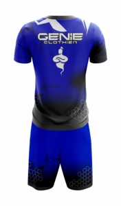 Maillot de football personnalisé de qualité supérieure 100 % polyester léger à manches courtes, séchage rapide, nouvelle collection, vente chaude - Product Image 4