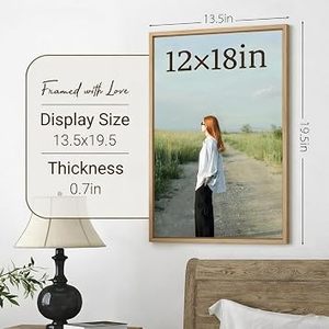 Cadre photo en bois massif fait main pour arbre généalogique des grands-parents, style vintage, impression couleur intégrale, montage mural/de table, vertical - Product Image 6
