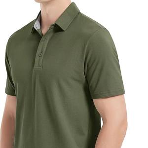 Fournisseur de polos de golf de qualité supérieure, polos d'entreprise avec logo personnalisé, polos décontractés streetwear en gros, coupe classique - Product Image 5