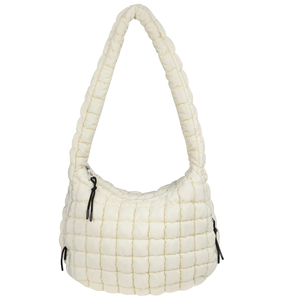 Wholesale Light Weight Woman <b>Large</b> Travel Weekender Quilt Stitching <b>Bags</b> Polyester Quilted Puffer Satchel Handbag Puffy <b>Bag</b> - Product Image 1