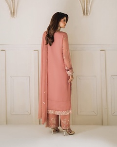Vestidos de Verano de Primera Calidad para Fiestas Formales, Salwar Kameez Pakistaní e Indio para Mujer, en Tela de Viscosa, Seda, Algodón, Lino y Poliéster, ODM - Product Image 6