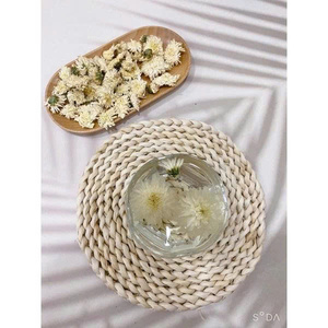 ชาดอกเบญจมาศสีขาวเวียดนาม ชาดอกไม้แห้งทั้งดอก สีอ่อน สำหรับชงเครื่องดื่ม ดอกตูมแห้งแบบหลวม จำนวนมาก - Product Image 2