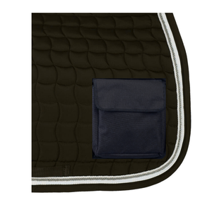 แผ่นรองอานม้าเดรสสาจแบบสั่งทำพิเศษพร้อมช่องใส่ของ ผู้ผลิตจำหน่ายแผ่นรองอานม้าคุณภาพพรีเมียมสำหรับการขี่ม้าระดับมืออาชีพ - Product Image 2