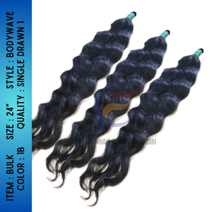 Extensions de cheveux humains vierges Remy 100% de qualité supérieure indonésienne Bundles de cheveux naturels Body Wave sans enchevêtrement - Product Image 5