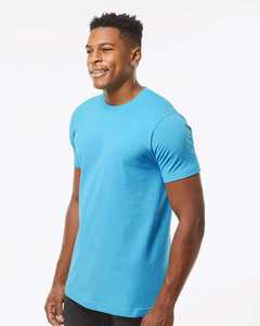 T-shirt en coton pour homme, doux, respirant, à manches courtes, décontracté, léger, confortable, pour un usage quotidien, style estival - Product Image 3