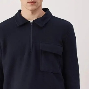 Nouveau pull tricoté haut de gamme pour garçons/hommes 2026, à manches longues, multi-poches, en laine/cachemire, pour l'hiver - Product Image 4