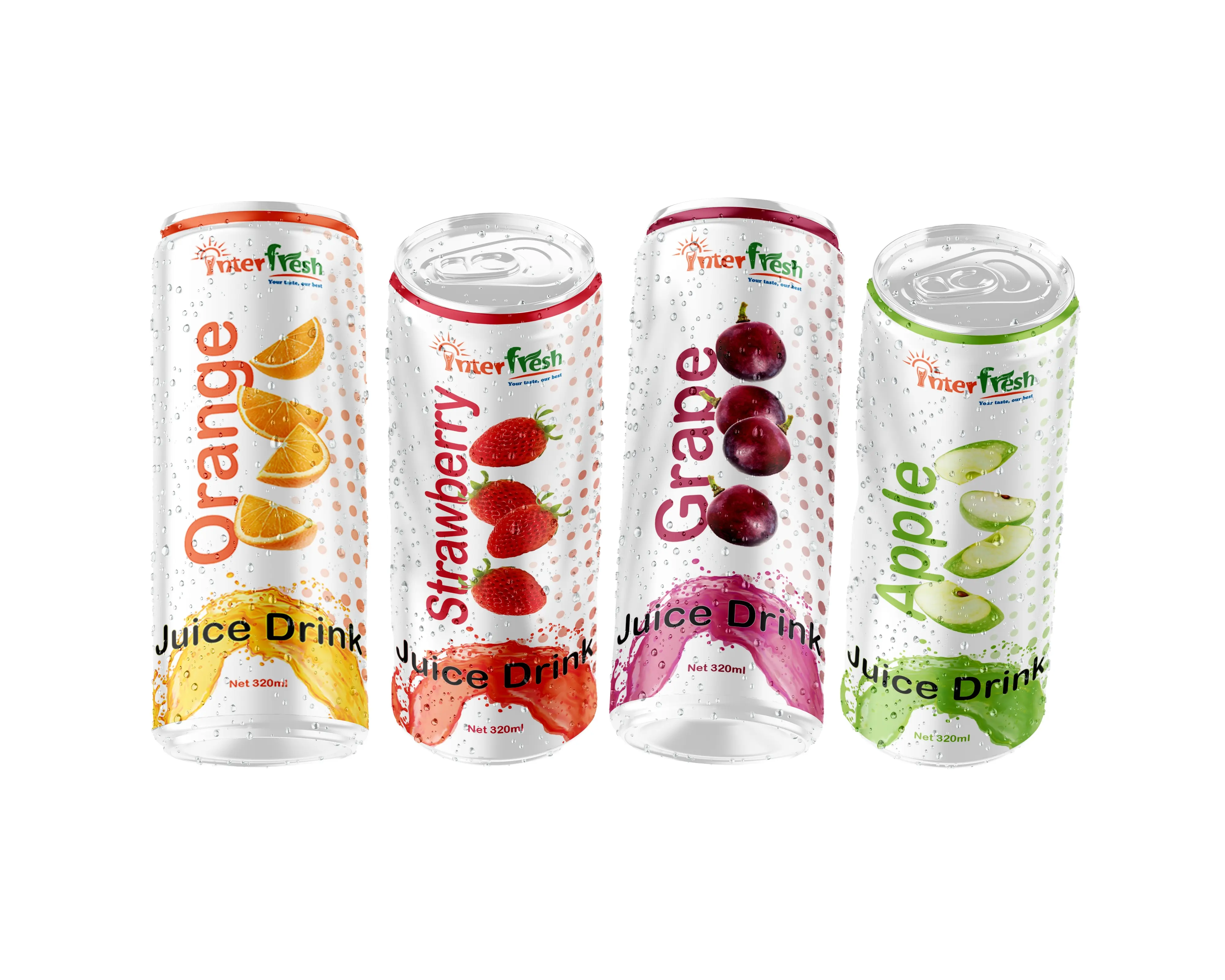 330ml INTERFRESH fruit juice Best Quality Suppliers 330ml 500ml Packaging