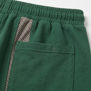 Pantalones Cortos de Baloncesto para Hombre, Color Verde Bosque, con Paneles de Malla, Ajuste Holgado, para Entrenamiento Atlético, con Cordón en la Cintura, Ropa Deportiva Urbana - Product Image 3