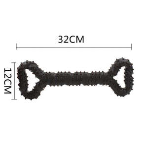 Kinghon <b>Large</b> Pull <b>Ring</b> Bone Dog Toy Pet Teeth Grinding Stick with Thorn Dog Interactive Training Pet Chew Toys for Dogs - Product Image 2