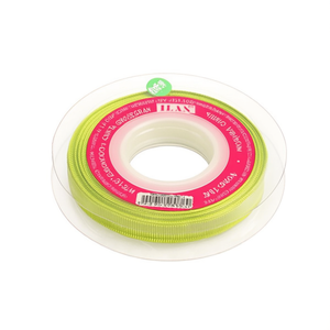 Ruban en gros-grain Ilan 15Y 1,0 cm vert clair pour travaux manuels - Product Image 1
