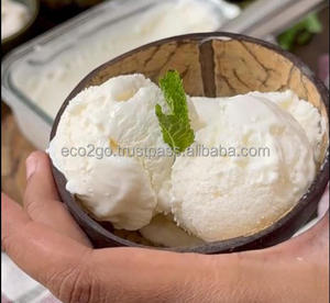 Mitades de Cáscara de Coco para Helados y Postres Congelados |   Tamaño, forma y embalaje personalizados |   Servicio OEM al por Mayor - Product Image 5