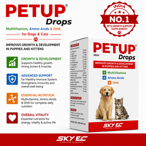 Qualité Export PetUp Pro Drops 30ml Complément Liquide pour Animaux Sans Céréales Soutien Immunitaire Nutrition Quotidienne Santé Bien-être Vitalité pour - Product Image 2