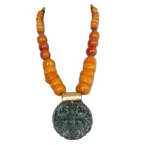 Mini collier artisanal de qualité nouveau collier de déclaration de perles de rocaille en verre fait à la main - Product Image 5