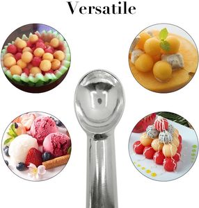 Cuchara para Helado de Aluminio Más Vendida - Cuchara Flexible, Reutilizable, Portátil y Apta para Lavavajillas para Servir Gelato y Postres Congelados - Product Image 6