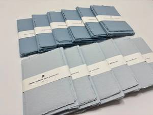 Tarjetas de Papel Hechas a Mano con Borde Texturizado Artesanal, Sobres de Papel de Algodón con Borde Crudo, Proveedor al por Mayor de Papelería para Manualidades - Product Image 3