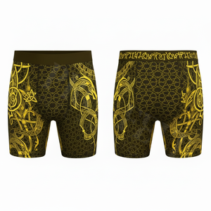 Sportswear OEM ODM Multi Purpose Wear Gym Weightlifting Bodybuilding Compression Shorts Breathable Custom Logo Design Shorts - Product Image 5