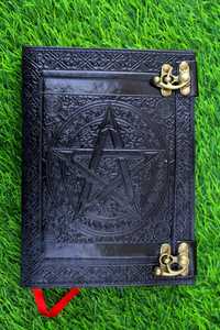 Diarios de viaje vintage 100% de cuero genuino, cuaderno hecho a mano de cuero genuino con diario de cuero para hombre y mujer unisex. - Product Image 2