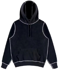 Sudadera con Capucha de Felpa para Hombre, 100% Algodón, Gruesa, 380 g/m², Estilo Vintage, Oversize, Lavado Ácido, Venta al por Mayor - Product Image 2