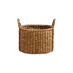 Sac cylindrique en jacinthe d'eau naturelle, fait main, élégant et durable - Product Image 4