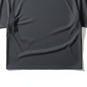 Custom Logo Heavyweight Oversized T Shirt 100 Cotton Drop Shoulder Blank Plain Loose Fit Tee Men Plus Size Streetwear - Product Image 4