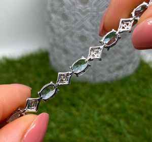 Topacio Azul Cielo Natural, Gema de Lujo Vintage, Certificado IGI, Plata de Ley 925, Joyería Fina Hecha a Mano, Regalo para Mujer, Venta al Por Mayor - Product Image 5