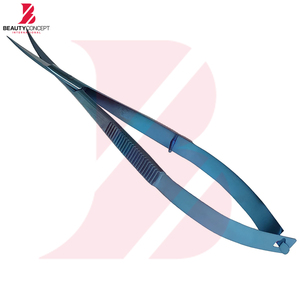 Ciseaux de beauté à ressort en acier inoxydable de haute qualité, personnalisables, pour salons et soins personnels, OEM/ODM disponibles, fournisseur de confiance, modèle 2026 - Product Image 4