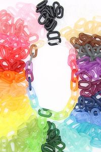 <b>TOOL</b> HANDMADE BEST QUALITY UNIQUE DESIGN RESIN LINK CHAIN Wall Decore Chain Resin item Room Decorative Most Adorable Items - Product Image 3