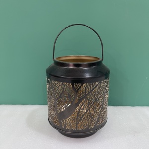 โคมไฟเหล็กดีไซน์งานฝีมือ ลายกวางและต้นไม้ สำหรับตกแต่งบ้าน รุ่น L755 - Product Image 3