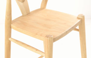 Solid Wood Bar Chair Wooden Counter <b>Stool</b> Modern Back Chair for Restaurant Kitchen Home Bar <b>Dining</b> Living Room - Product Image 6