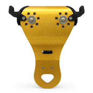 Poulie de croisement double sécurisée pour télécabine, certifiée UIAA CE, en alliage, pour câble de 13 mm, avec roulement à billes SS303, 25kN HM - Product Image 2