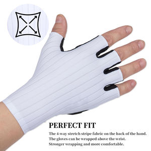 Guantes Deportivos de Medio Dedo para Textear, Conducir, Protegerse del Sol en Verano, Hacer Ejercicio, Ciclismo, de Poliéster Antideslizante, Unisex - Product Image 5