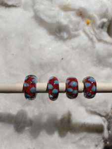 Cuentas Redondas de Vidrio con Orificio Grande, Multicolores, con Acabado Liso, para la Fabricación de Joyas, Manualidades, Pulseras, Collares y Bricolaje - Product Image 3