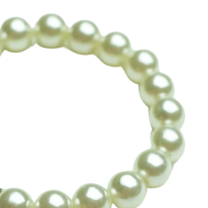 Pearl Beaded <b>Bracelet</b> with Associate Charm <b>Stretch</b> Wrist <b>Bracelet</b> Fashion Jewelry Accessory for Women Everyday Gift Wear - Product Image 5