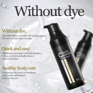 SMIB Herbal Color Change 2-in-1 Formula Vegan Gray Hair Cover Anti-Hair Loss Nourishing Darkening Shampoo for Women - Product Image 4