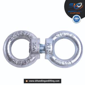 Perno de ojo DIN 580 en acero inoxidable y acero al carbono para aparejos industriales de alta resistencia y aplicaciones generales - Product Image 1