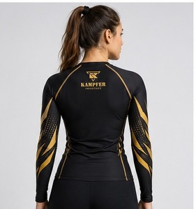 <b>Women's</b> <b>swim</b> rash guard designed with breathable stretch fabric providing all day comfort and dependable performance in every ac - Product Image 2