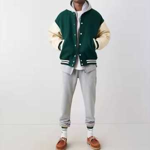 Veste de baseball sportive pour hommes, légère et saine, style Letterman - Product Image 3